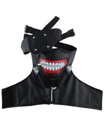 Anime Tokyo Ghoul Kaneki Ken Cosplay Costumes Mask Halloween Party Masks Cosplay 2204114440641