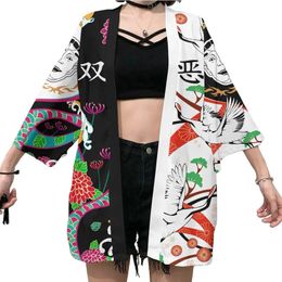 Anime Tokyo Revengers frère Kawata 3D imprimé Cosplay Costume Kimono manteau 240229
