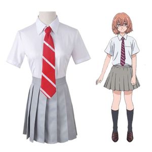 Anime Tokyo Revengers Cosplay Kostuums Sano Manjiro Dames Rok Uniform Verleiding School Meisje Pak Doek Pruik Unisex Kleding