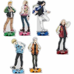 Anime Tokyo Revengers Figure Cosplay Acrylique Stands Manjiro Ken Takemichi Hinata Atsushi Modèle Plaque Fans Cadeau Collection Accessoires G1019