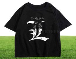 Anime T-shirts Death Note MisaMisa Yagami Licht Mikami Teru Manga Print Mannen Vrouwen Harajuku Grunge Esthetische Korte Mouw T-shirt G8996146