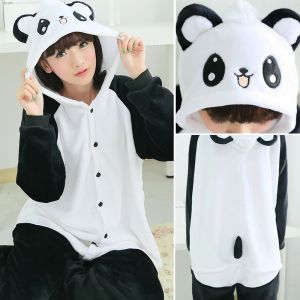 Anime Unicorn grenouillères Femmes Panda Signiwear Set Kigurumi Adultes Pyjamas Flanelle ours Totoro Pyjamas Unisexe ONIsexe