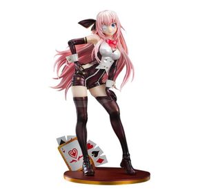 Anime Vocaloid Luka Temptation Playing Cards Sexy Girl Action Figura de acción PVC Figura Juguete 26cm Juegos Estatuas Collection Toy Regalo x8044636