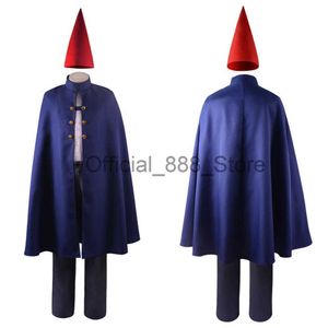 Anime Wirt Cosplay Kostuum Van Animatie Over de Tuinmuur Halloween Kostuum Mantel Cape Outfit Voor Volwassen Kinderen x0830