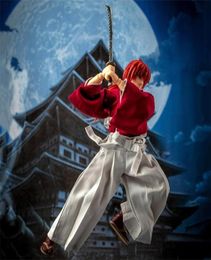 Animeland Dasin Rurouni Kenshin Himura SHF 1 12 16cm 6 inch 2e release PVC Actie Figuur Model in voorraad Y1221193W3435563