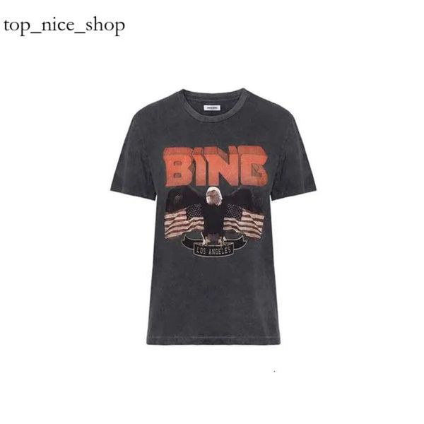 Anine Binge Shirt Designer Womens T-shirt Summer AB Fashion Short Manches Tshirts Lettres Imprimées t-shirts Womens Cresw Neck Tops T-shirt 629