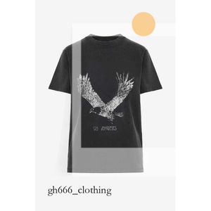 Anines binge t shirt cotton rond cou tee-shirt lettre dessin imprimé noir manche courte t-shirt de designer t-shirts 585