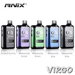 Kit ANIX Virgo intégré 1300mah batterie au Lithium à décharge élevée vaporisateur d'herbes sèches Kits E-cigarette en céramique pure