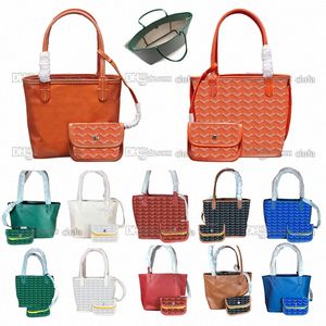 Anjou dubbelzijdige tote mini boodschappentas dames luxe schoudertas echte lederen pochette portemonnee crossbody handtas hobo satchel tassen hobo handtassen