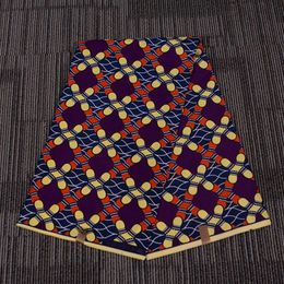 Ankara 100% Polyester Wax Prints FabricBinta Echte Wax Hoge Kwaliteit 6 Yards Afrikaanse Stof Voor Party Dress188n
