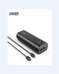 Anker PowerCore 20100MAH Power Bank Quick Charge 5V6A 30W PoweriQ Batterij 24a PowerBank USB -lader voor telefoontabletten6670736