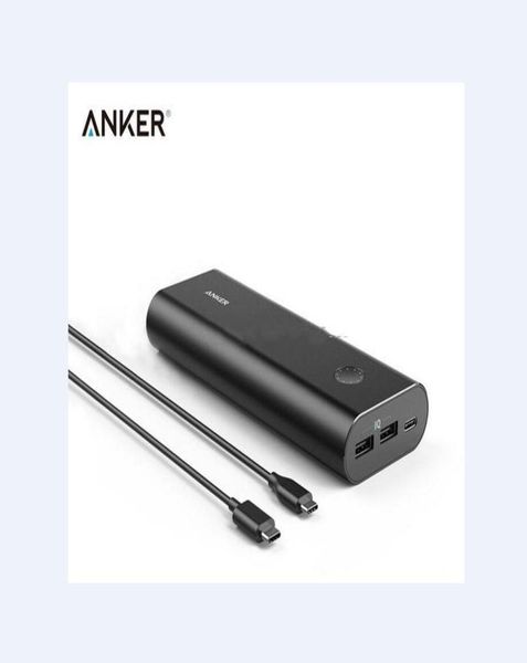 Anker Powercore 20100MAH Power Bank Cargo rápido 5V6A 30W PowerIQ Battery Pack Cargador USB PowerBank para tabletas de teléfono6670736