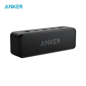 Anker Soundcore 2 Portable Bluetooth sans fil portable Basse Bass Bass 24 heures 66ft Range Bluetooth IPX7 Résistance à l'eau 240415