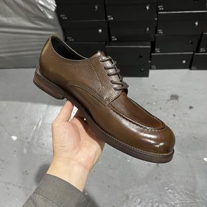 Bottines pour hommes Chaussures en cuir rétro faites à la main pour hommes