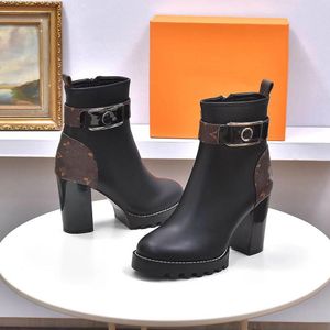 Bottines Femmes Beaubourg Laureate Platform Desert Boots Designer Boot Luxe haute qualité Mefropolis Flat Ranger Talon épais Frenum Martens bottes 11