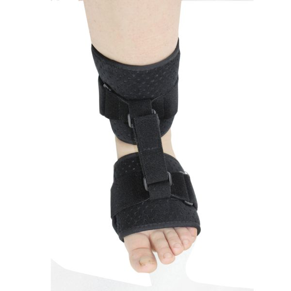 Les orthèses de cheville prennent en charge l'équipement de protection contre les fractures. Couverture arrière du pied. Entorse de l'articulation du pied.