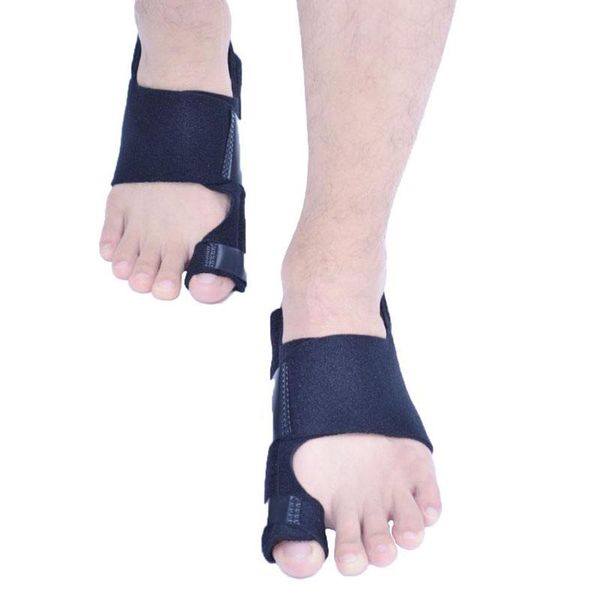 Soporte de tobillo, 1 par de herramientas para el cuidado de los pies, Corrector de pulgar, enderezador de dedos, almohadilla de soporte para juanetes para aliviar el dolor, separador de protección de férula