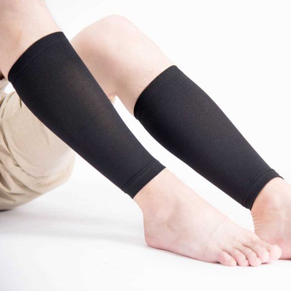 Soutien de la cheville 1 paire de compression du genou ouvert élastique chaud pour les jambes pour le traitement des varices dans le mollet formant des chaussettes diplômées P230523