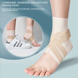 Support de cheville 1 paire de supports manches de compression chaussettes de sport élastique respirant utilisé pour la récupération des blessures douleurs articulaires et soutien du pied P230523
