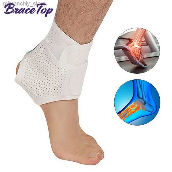 Support de cheville 1 PC Sport Ank Brace Ajustab Compression Ank Support Élastique Ank Guard Douleur Reli Strap Basketball Ank Brace Support Q231124