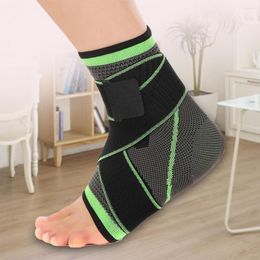 Ankle Support 1 PC Sports Brace Compression Strap Sleeves 3D Weave Elastic Bandage Foot Protective Gear Gym Fitness
