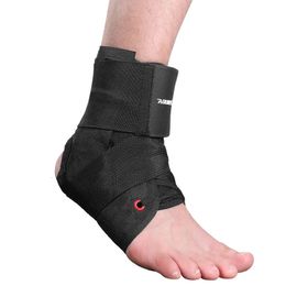 Enkelsteun 1 pcs Verstelbaar verband Sportvoet enkelband Wrap Enkelbrace Ondersteuning Elastische spalk voor beschermer Verstuikingen Blessurebeschermer 231010