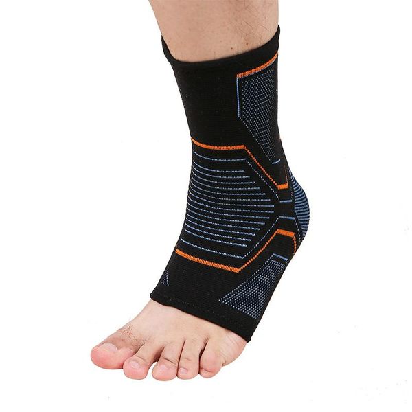 Soutien de la cheville 1 pièces orthèse manchon de Compression élastique respirant pour la récupération douleur articulaire panier pied chaussettes de sport Est