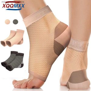 Support de cheville 1 paire de chaussettes de compression pour fasciite plantaire pour femmes et hommes, meilleure compression de la cheville, fournit un soutien de la voûte plantaire, douleur au talon, Reli Q231125