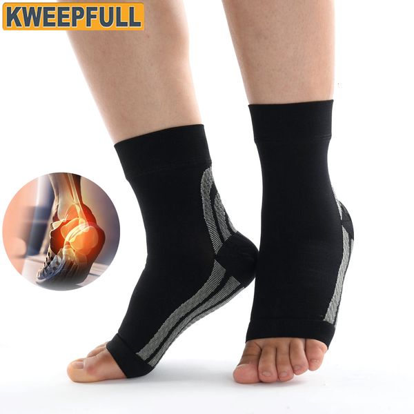 Soutien de la cheville 1 paire de chaussettes pour fasciite plantaire pour femmes et hommes - Manchon de compression du pied et de la cheville - Fournit un soutien de la voûte plantaire et un soulagement de la douleur au talon 230905