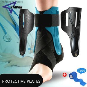 Suporte de tornozelo 1 PC Suporte de tornozelo Bandagem Protetor de pé Adjustab Ank Sprains Orthose Estabilizador Fasciíte Plantar Wrap Brace Running Q231124