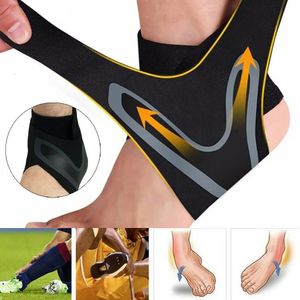 Ankle Support 1PC Sports Compression Ankle Support Ankle Stabilizer Brace Tendon Pain Relief Strap Foot Sprain Injury Wrap Basketball Football 231024