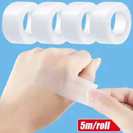 Soporte para el tobillo, 1 rollo de PE, pegatinas invisibles transparentes para el talón, tacones altos multifuncionales, cojín para los pies antidesgaste, bastón para la mano y el pie