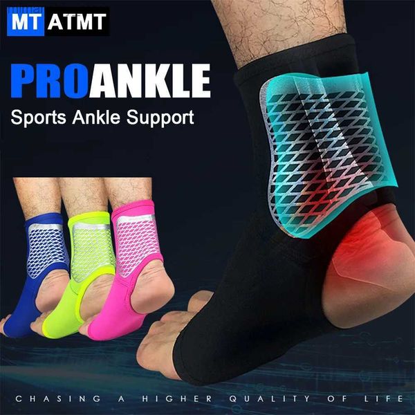 Support de cheville 2 pièces/paire, support de cheville de sport, protection, attelle de compression, chaussettes de pied, enveloppes de sécurité, garde pour cyclisme, course à pied, basket-ball, football Q231124