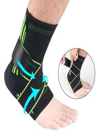 Enkelsteun 2pcs1pair gebreide doek elastisch verstelbare vaste riem voetbal voetbal sokken sportkleding accessoires voor lagere been6882785