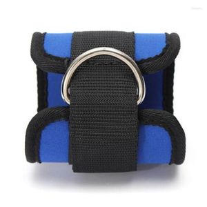 Support de cheville sangle de garde réglable anneau en D poulie de jambe de cuisse gymnastique haltérophilie attache de câble multiple Protection de forme physique