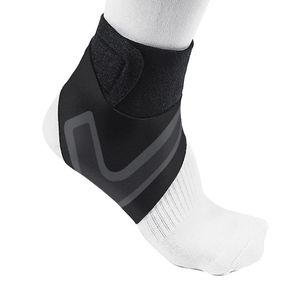 Attelle de soutien de cheville pour adultes, enveloppe de compression réglable pour les sports de plein air (noir, rose, bleu)