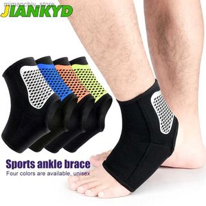 Support de cheville Support de cheville Protéger la sangle de renfort Attelle de tendon d'Achil Entorse Protéger l'orthèse Ank Fitness Course à pied Football Talon Wrap Bandage Q231124