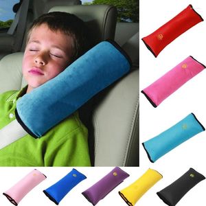 Soutien de la cheville bébé sangle de sécurité ceintures de sécurité de voiture oreiller protéger épaulière ajustement sûr dispositif de réglage de ceinture couverture automatique