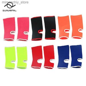 Support de cheville Boxe Muay Thai Sports Ank Support Brace Protector Adulte MMA Fitness Pied Chaussettes Gardes Courir Basketball Sangles de sécurité Gear Q231124