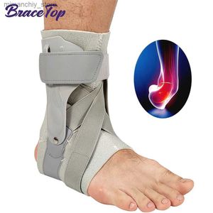 Enkelsteun BraceTop 1 PC Ank Brace Voetspalkbeschermer Verstuiking Orthese Fracturen Ank Wrap - EHBO Fasciitis Plantaris Hielpijn Q231124