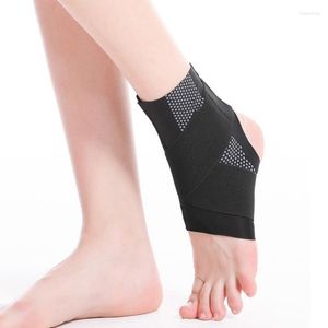 Enkle ondersteunt Compressiesokken Hoge elastische brace lopen fietsen Beveiligingssok Ademende Foot Sleeve Anklet Protective Gear