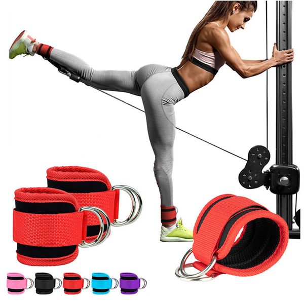 Cheville Soutien Fitness Sangle de cheville pour machines à câble Exercices pour les jambes Musculation Soutien des jambes Poignets Sangle de taille pour exercices de gym 230329