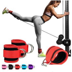 Sangle de soutien de la cheville, sangle de Fitness pour les exercices des jambes et des hanches, manchettes d'entraînement de force, taille, livraison directe Dhfg6