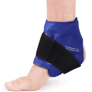 Ankle Support GO Attelle de cheville Pack de glace Wrap pour blessures Thérapie par le froid Gel réutilisable Pack froid Support de cheville pour soulager la douleur Entorses 231010
