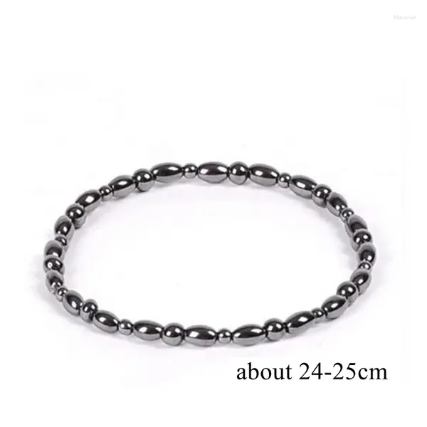 Bracelets de cheville 50pcs / sac de haute qualité magnétique noir pierre naturelle santé perdre du poids mode fille femmes hommes charme bijoux en gros