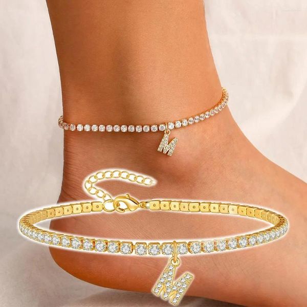 Bracelets de la chaîne de pieds de la chaîne de la mode.