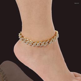 Enkelbanden goud zwart blussen zilveren kleur voor vrouwen sandalen pulseras tobilleras mujer hiphop enkelband armband