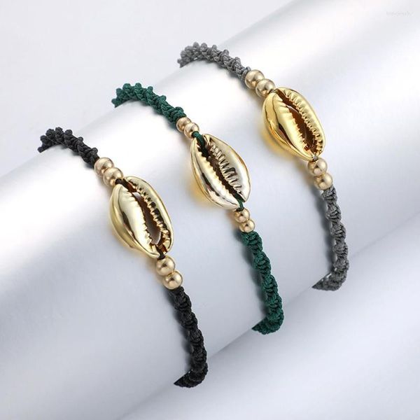 Bracelets de cheville des anneaux livre à couverture rigide ensemble Vintage Style ethnique tricoté à la main alliage petite perle ronde Bracelet cheville en gros