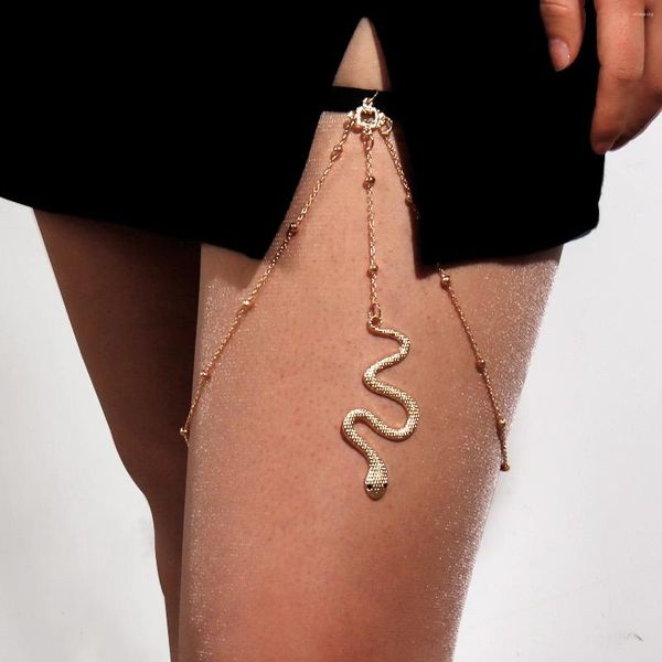 Bracelets de cheville rétro bohème papillon perle chaîne de jambe Scorpion Double couche serpent riz