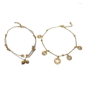 Anklets Star Bell hanger Anklet armbanden sieraden cadeau voor dochter vrouw